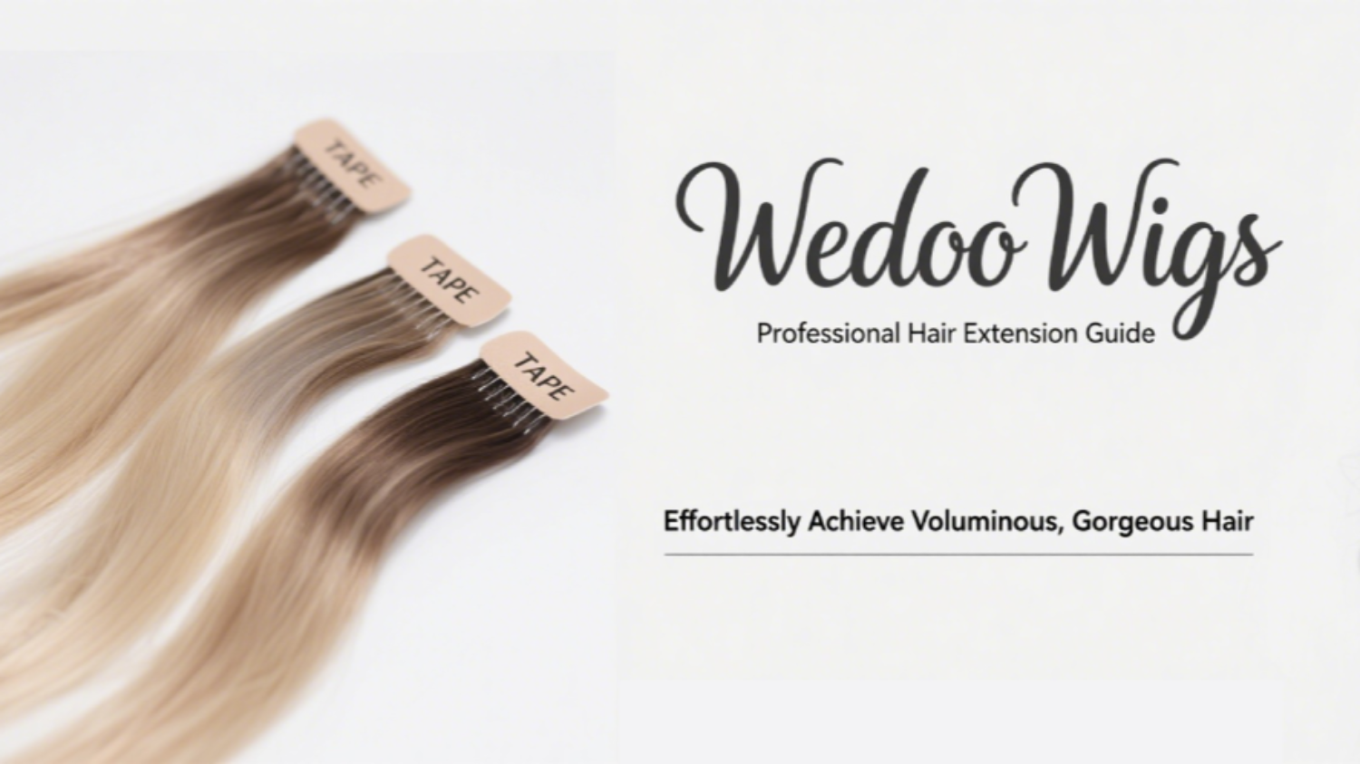 How to Properly Wear Tape-In Hair Extensions? A Step-by-Step