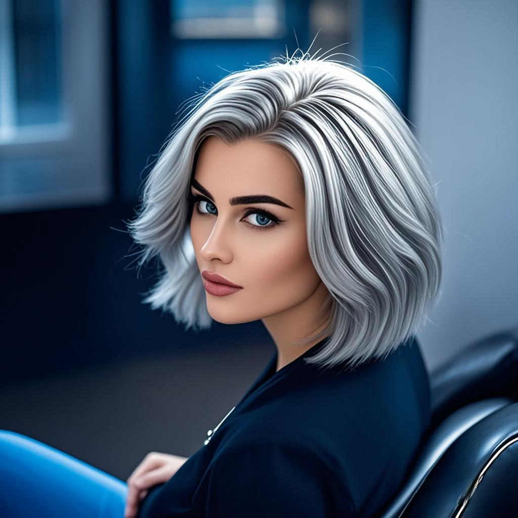 Wedoo Straight Short Remy Hair Wigs