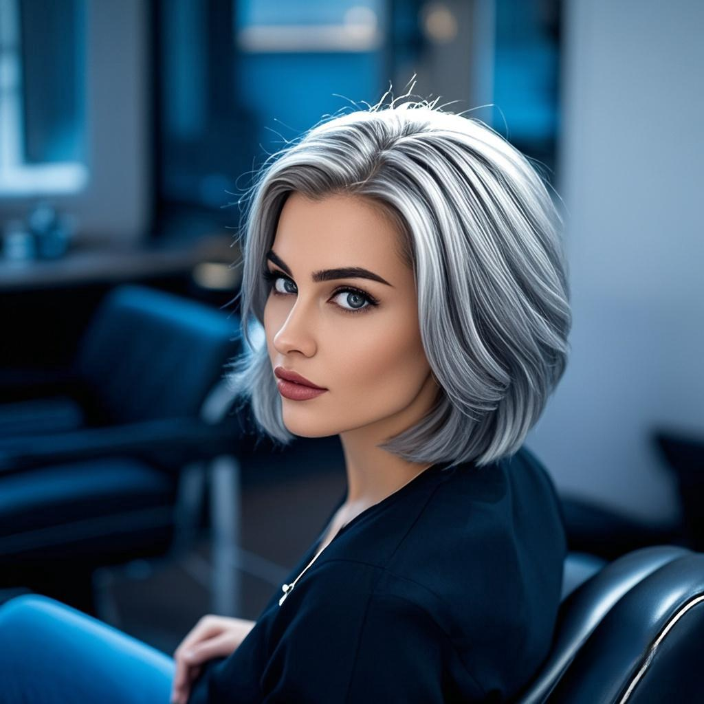 Wedoo Straight Short Remy Hair Wigs