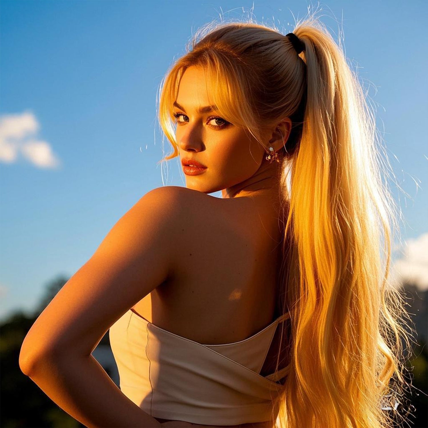 Wedoo remy ponytail extension